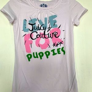 Girls juicy couture t-shirt